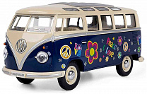 Kinsmart Модель машины Volkswagen Classical Bus 1962 синий KT5377 с 3 лет