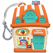 1Toy Bbuddieez Оранжевый домик для хранения с подвеской + 3 шарма T59262 с 5 лет