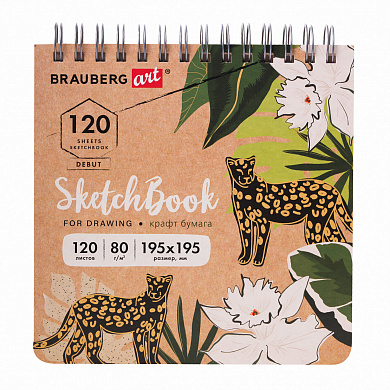 Brauberg �������� �����-������ 80 �/�2 195�195 �� 120 � Art Debut 113000