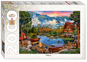 Step Puzzle Пазл Горное озеро 2000 элементов 84041 с 12 лет