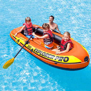 Intex ����� �������� Explorer PRO 300 3-� ������� 244�117�36 �� + �����, ����� 58358NP � 14 ���