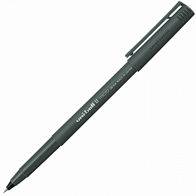 UNI �����-������ Uni-Ball II Micro ������, ������ ������ 0,24 �� UB-104 Black
