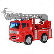 Технопарк Машина Пожарная машина 16 см с водой свет, звук, пластик 1811А196-R с 3 лет