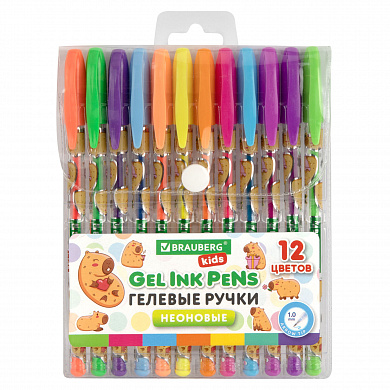 Brauberg ����� ������� Kids Cute Animals 12 ������ ��������, ���� 1 ��, ����� 0,7 �� 144444