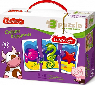������� ����������� ����� MAXI ������� 18 ��������� ������ � ������ Baby toys 02507 � 3 ���
