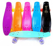 Next Скейтборд пластиковый со светящимися колесами 2300-1 с 5 лет