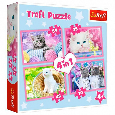 Trefl ���� ������� ������ 4 � 1 35; 48; 54; 70 ������� 34330/TR34330 � 3 ���