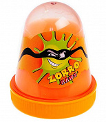 Плюх Слайм Zorro оранжевый перламутровый с шариками 130 гр 0878 с 5 лет