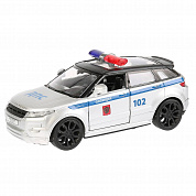 Технопарк Машина Land Rover Range Rover Evoque Полиция 12,5 см (металл) с 3 лет