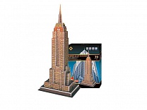 3D Pazzle Пазл 3D Эмпайер Стейт Билдинг 39 деталей (Нью-Йорк) 3273/B1882-8 с 8 лет