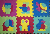 Altacto Creative Пазл-коврик Маленькие друзья набор №2 6 деталей FM821F с 3 лет