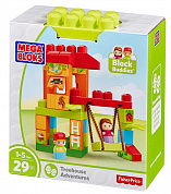 Mega Bloks Мега Блокс First Builders Конструктор Веселые качели 21 деталь арт.DKX85 с 1 года