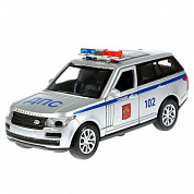 Технопарк Машина Range Rover Vogue Полиция 12 см, свет, звук, металл VOGUE-P-SL с 3 лет