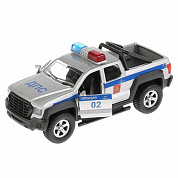 Технопарк Машина Пикап полиция 13,3 см инерционная, свет + звук (металл) 265853 с 3 лет