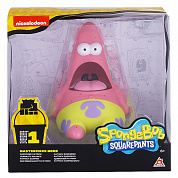 SpongeBов SquarePants Игрушка пластиковая 20 см - Патрик удивленный (мем коллекция) EU691003 с 3 л