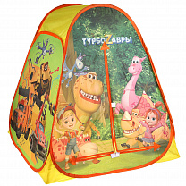 Играем Вместе Палатка детская игровая Турбозавры 81х90х81см, в сумке 315145 GFА-ТZ01-R с 3 лет
