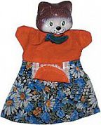 Русский стиль Кукла-перчатка Кошка арт.11079 с 3 лет