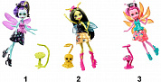 Mattel Monster High Школа Монстров Кукла серия Цветочные мини-монстрики с питомцами FCV47 с 6 лет