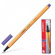 Stabilo Ручка капиллярная Point, толщ. письма 0,4мм, набор 10шт, 88/55,фиолетовая
