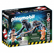PlayMobil Охотники за привидениями: Питер Венкман и ужасные собаки арт.9223pm с 6 лет