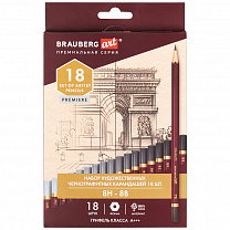 Brauberg ��������� �������������� ���������������� 8H-8B ����� 18 ����, Art Premiere, 181893