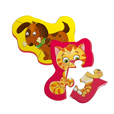 VladiToys Baby puzzle ������ ��������� ����� ������� � ����� VT3208-06 � 2 ���