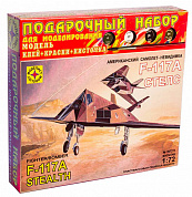 �������� ������������ �������-��������� F-117 ����� 1:72 ��207211 � 12 ���