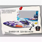 S+S Toys Модель катера на р/у с аккумулятором EA80011R с 5 лет