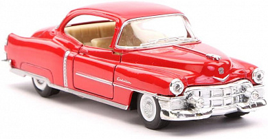 Kinsmart   Cadillac 1953 series 62 Coupe  KT5339W-red  3 
