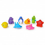 Munchkin Игрушки для ванной Морские животные 8 шт с 9 месяцев