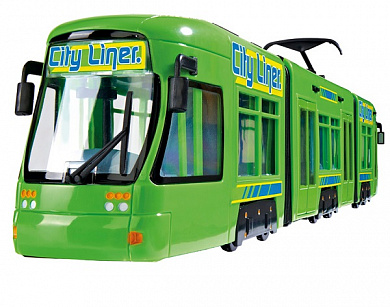 Dickie Дикки Городской трамвай, 46 см, зеленый 3749005029 с 3 лет