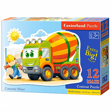 Castorland ����� ������������� 12 ������� MAXI (MX-120086) � 3 ���