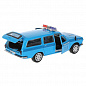 Технопарк Машина ГАЗ -2402 Волга Милиция ГАИ 12 см, синий, металл 2402-12РОL-ВU с 3 лет