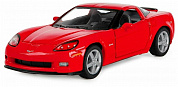 Kinsmart Модель машины Chevrolet Corvette Z06 (2007) KT5320W красный с 3 лет