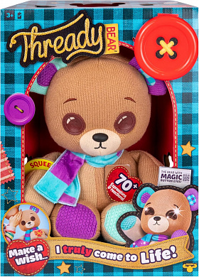 Moose Little Live Pets ������������� ���������� Thready Bear 23001 � 3 ���
