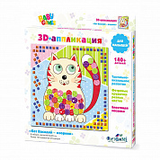 Origami 3D-аппликация фетр Кот Василий озорник для малышей 01343 с 3 лет