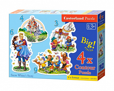 Castorland ����� ���������� 3-4-6-9 ��������� 5109/D1-005109 � 3 ���