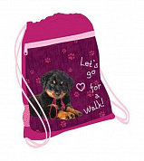 Belmil Мешок-рюкзак для обуви с карманом 35х43 см Sweet puppy 336-91/827