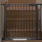 Safe and Care Ворота AUTO с дозакрывателем двери металлические на распорках 73-80,5 см Графит