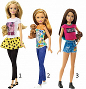 Mattel Barbie Барби Сестра Barbie с питомцем арт.DMB29 с 3 лет