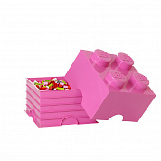 LEGO Лего Система хранения 4 розовый 40031739