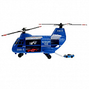 Технопарк Грузовой вертолет 33 см, подвижные детали, пластик 2008I171-R с 3 лет