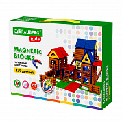 Brauberg ��������� ����������� Mega Magnetic Build Blocks-129 ������� ���, 129 ������� 663850