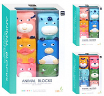 Игрушка для купания Animal Blocks 6 предметов H8001 с рождения
