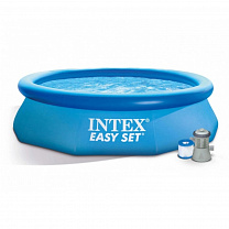 Intex Бассейн Easy Set 305х61см (3077 л) с фильтр-насосом 28118NP с 6 лет
