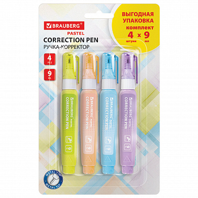 Brauberg �����-��������� 9 �� 4 ����� Pastel 271922