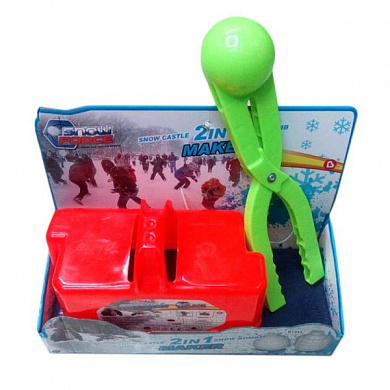 1Toy Игрушка для формирования снежков и кирпичей из снега 25х25х12 см Т10643 с 3 лет