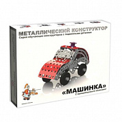 Десятое королевство Конструктор металлический Машинка, с подвижными деталями, 138 элементов, 02029
