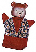 Русский стиль Кукла-перчатка Медведь арт.11019 с 3 лет