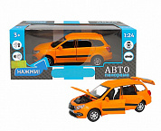 Автопанорама Машинка Lada Granta Cross, оранжевая, металл 1:24 JB1251207 с 3 лет